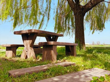 Concrete bench LEGNOSTONE Paver