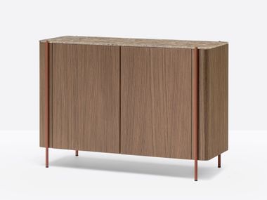 Aparador de madera con puertas BLUME SIDEBOARD Pedrali