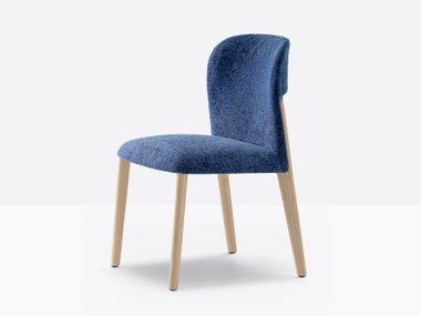 Silla tapizada de tela OPALE 3780 Pedrali