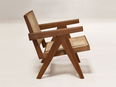 Teak armchair with armrests EASY ARMCHAIR Phantom Hands