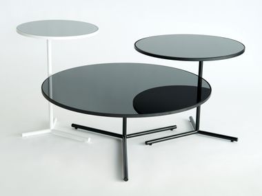 Glass Coffee table set DOWNTOWN Phase Design