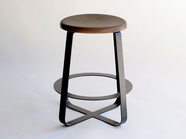 Tabouret haut en bois PRIMI Phase Design