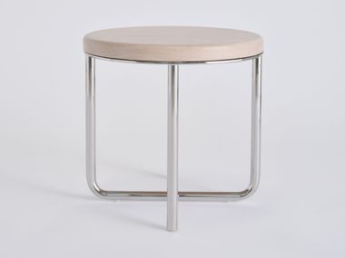 Round fabric coffee table TURNABOUT Phase Design
