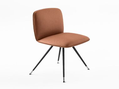 Chaise rembourrée sans accoudoirs CLELIA Pianca