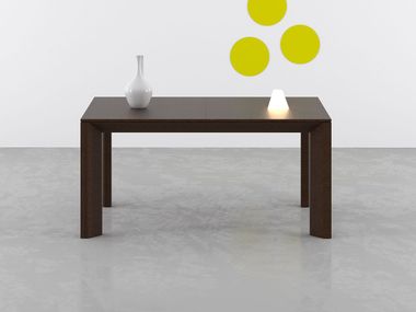 Rectangular extending wooden table PRISMA Piemy
