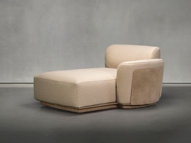 Chaise longue imbottita in tessuto PAM Piet Boon