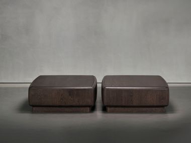 Mesa de centro de café de madeira PAM Piet Boon