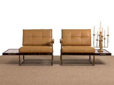 Loungesessel aus Leder COLLEC(T)ABLE FPA 531 / 532 Pieter Adam