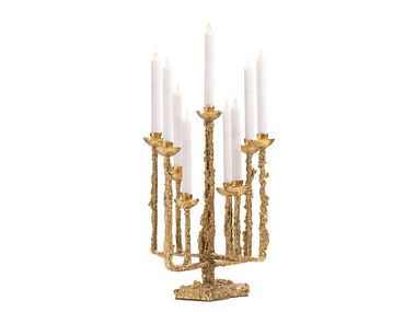Kerzenhalter aus Messing VOLCANO CANDELABRA Pieter Adam