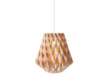 Luminária pendente LED feita à mão de bétula SIGNATURE PENDANT 50 Pilke
