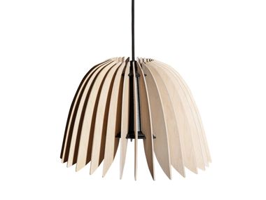Luminária pendente de bétula VERNA 34 Pilke