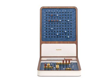 Table-top leather game BATTAGLIA NAVALE Pinetti