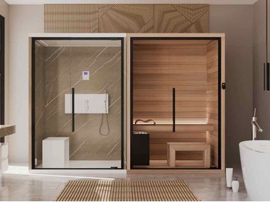 Sauna / turkish bath CONCEPT SPA FAMILY 280 Piùesse