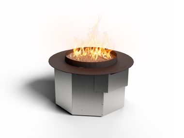 Bioethanol outdoor metal fireplace COMET OUTDOOR Planika