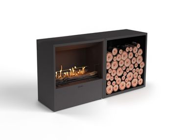 Chimenea de pie en acero COTTAGE Planika