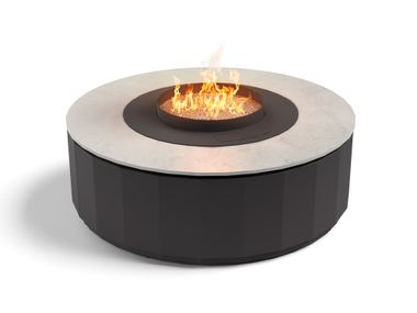 Chimenea exterior de acero galvanizado con WiFi COMET TABLE Planika