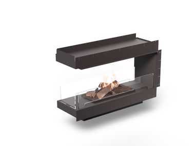 Chimenea empotrada de metal de bioetanol FORMA Planika