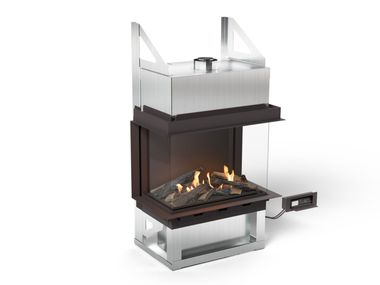 Chimenea empotrada de vidrio templado de bioetanol SONO Planika