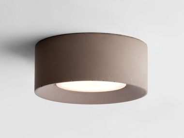 Plafoniera in cemento RINO MINI Plato Design