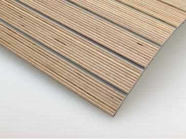 3D Wandpaneel aus Linoleum ACOUSTIC LINOLEUM FLEXIBLE Plexwood