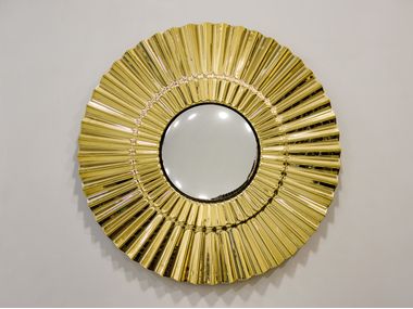 Oggetto decorativo da parete in vetro GOLDEN SUN PlusObject