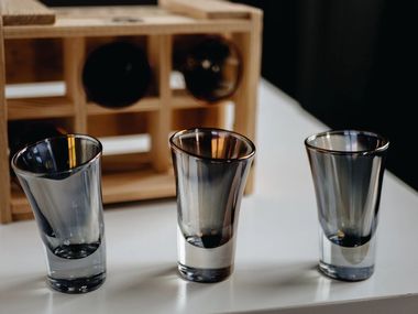 Set di bicchieri da liquore in vetro HOLOGRAPHIC PlusObject