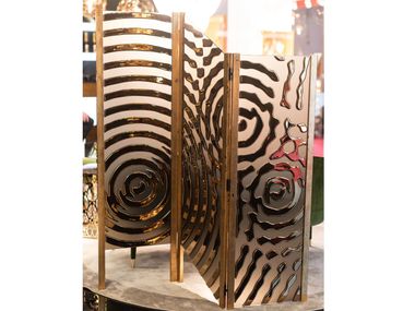 Paravento in vetro INTERFERENCE PlusObject