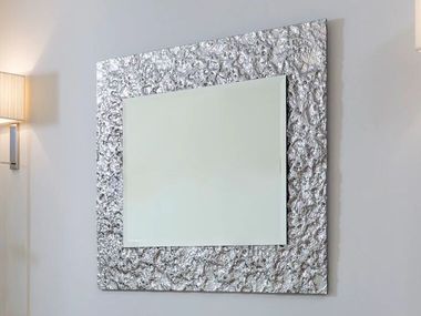 Specchio rettangolare in vetro da parete con cornice RECTANGLE PlusObject