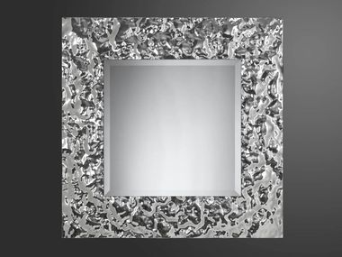 Specchio quadrato in vetro da parete con cornice SQUARE PlusObject