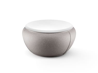 Tavolino da giardino rotondo in polietilene VELA COFFEE TABLE Plust