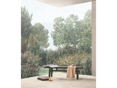 HOME HOTEL Wooden bench By Poliform | design Jean-Marie Massaud