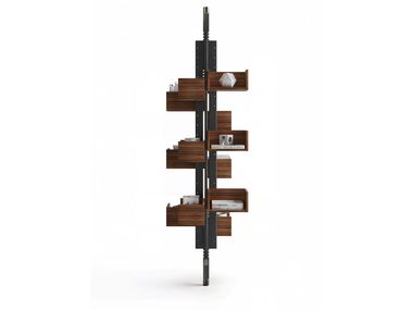 Swivel bookcase ALBERO Poltrona Frau