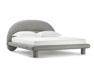 Doppelbett mit Polsterkopfteil LIELOW Poltrona Frau