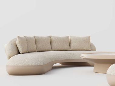 Living leather sofa MC72 Poltrona Frau