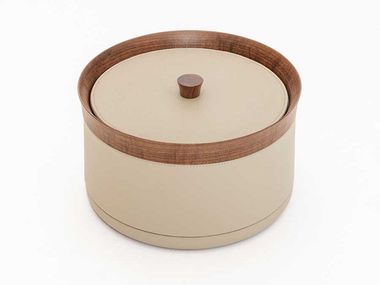 Leather storage box TABLEWARE - DIVIDED SERVING BOX Poltrona Frau