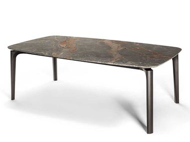 Rectangular marble table ABIGAIL Poltrona Frau