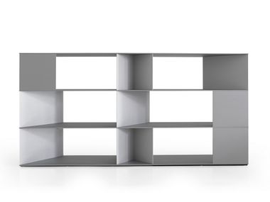 Open aluminium bookcase RYO