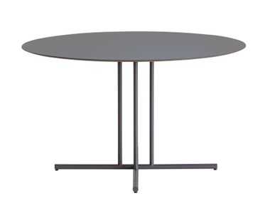 Tavolo rotondo da giardino in HPL e metallo  GRAPHIC 955/TGC-OUT Potocco
