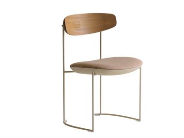 Sedia da giardino in metallo con schienale aperto KEEL LIGHT 922/MB-OUT Potocco