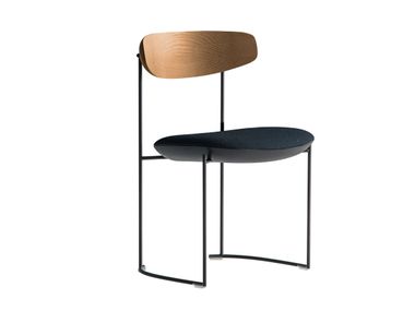 Sedia in metallo con schienale aperto KEEL LIGHT 922/MB Potocco