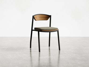 Aluminium and wood garden chair SOLAR 961/W Potocco