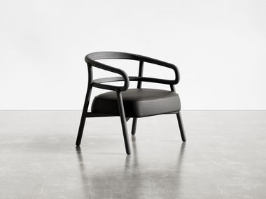 Ash armchair with armrests STADIUM 599/PLI Potocco