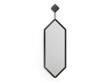 Hexagonal wall-mounted framed mirror STILLA 890/SE Potocco