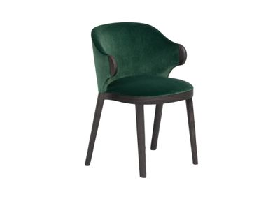 Sedia imbottita con braccioli TROUSSE 867/P Potocco