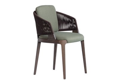 Poltroncina imbottita in tessuto con braccioli VELIS 942/PAR Potocco