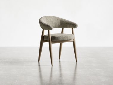 Silla tapizada de tela con brazos VELVET 899/P Potocco