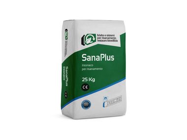 Premier, SANAPLUS INTONACO Intonaco deumidificante a base di legante idraulico, inerti leggeri porosi di natura minerale, sabbie e additivi specifici