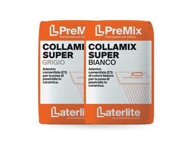 Cement adhesive for flooring PREMIX COLLAMIX SUPER Laterlite