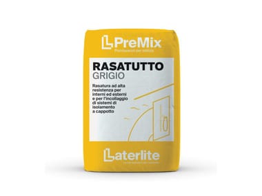 Laterlite, PREMIX RASATUTTO GRIGIO Rasante per interni ed esterni