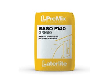 Laterlite, PREMIX RASO F140 GRIGIO Rasante per intonaco